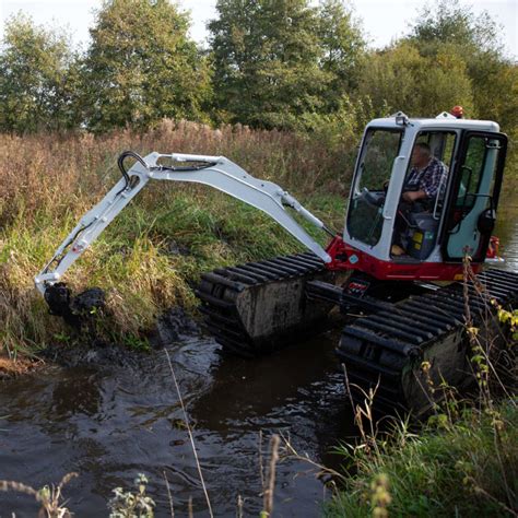 amphibious mini excavator rental|amphibious equipment rental near me.